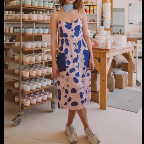 Lazy Oaf Dresses & Skirts - Lazy Oaf x Studio Arhoj print dress
